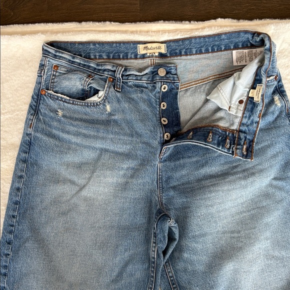 Madewell Low Slung Baggy Jeans in Hamburg Wash - Picture 4 of 11